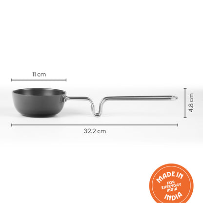 Hard Anodized Tadka Pan, 11 cm / 300 Ml