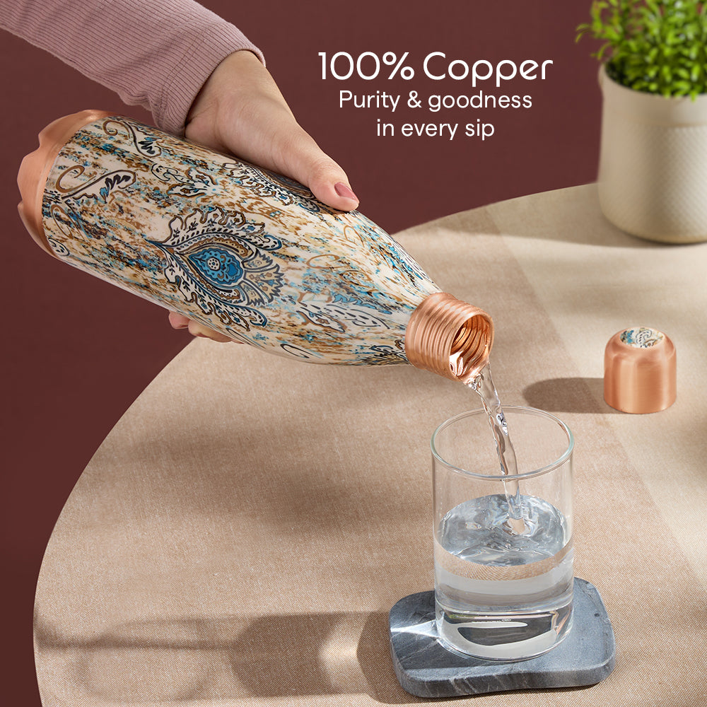 Canvas Maya Copper Bottle, 1L