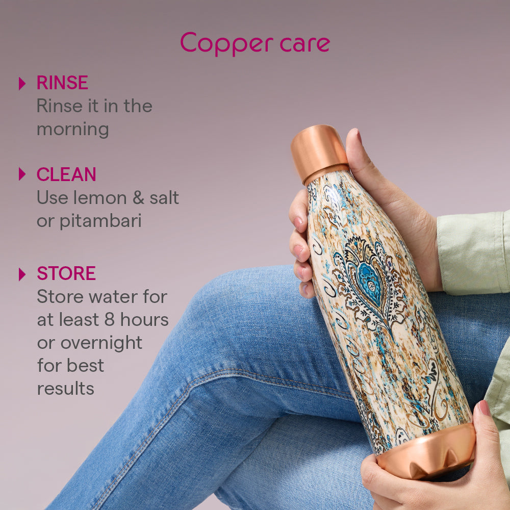 Canvas Maya Copper Bottle, 1L