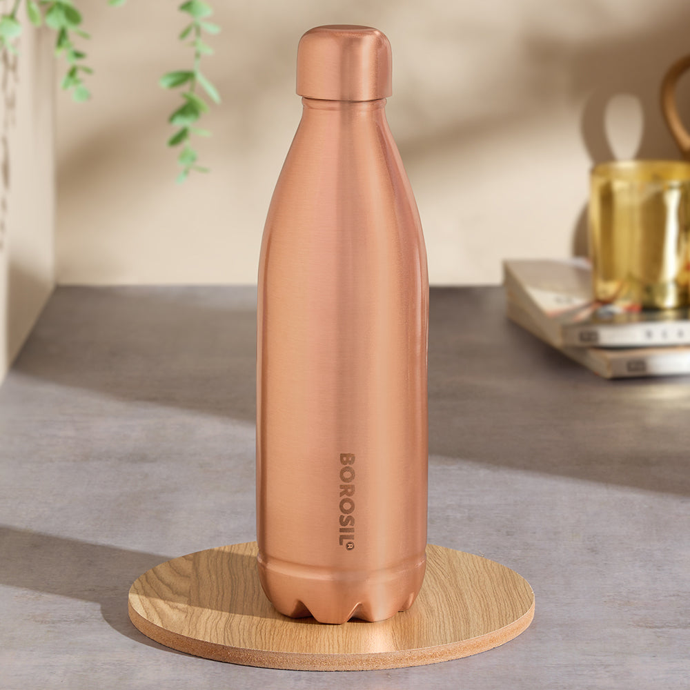 Canvas-Plain Copper Bottle
