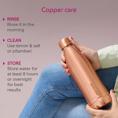Canvas-Plain Copper Bottle