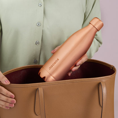 Canvas-Plain Copper Bottle