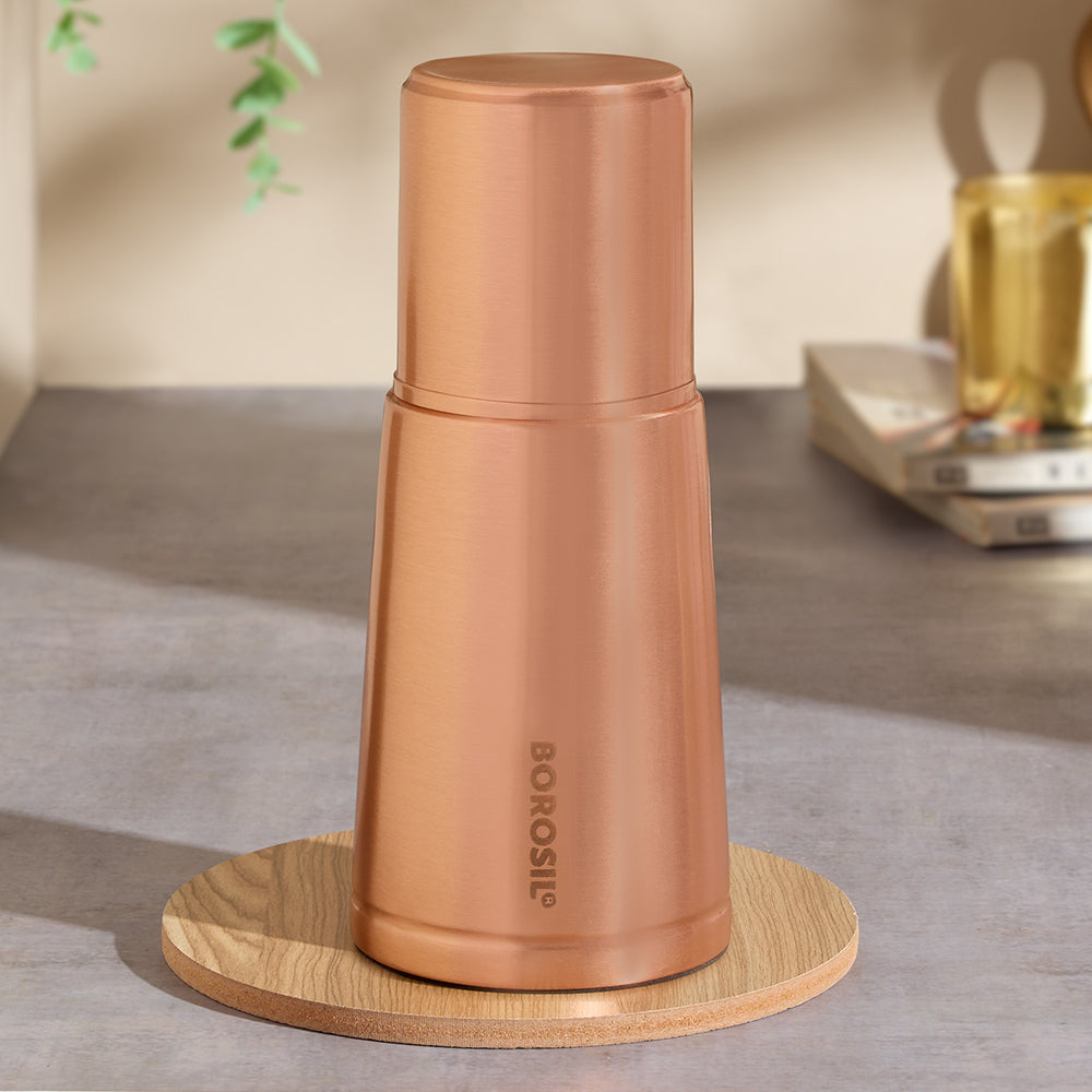 Crest-Plain Copper Table Top