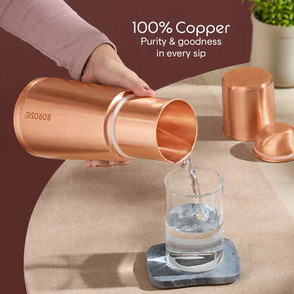 Crest-Plain Copper Table Top