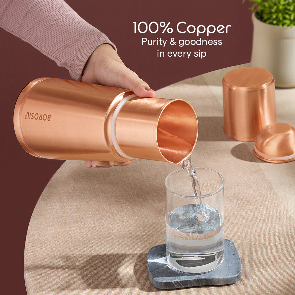 Crest-Plain Copper Table Top