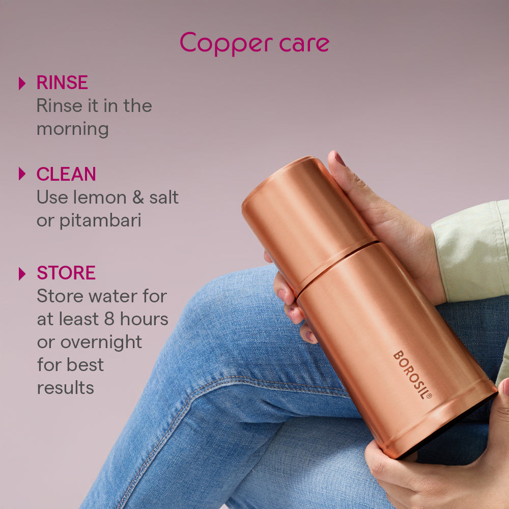 Crest-Plain Copper Table Top