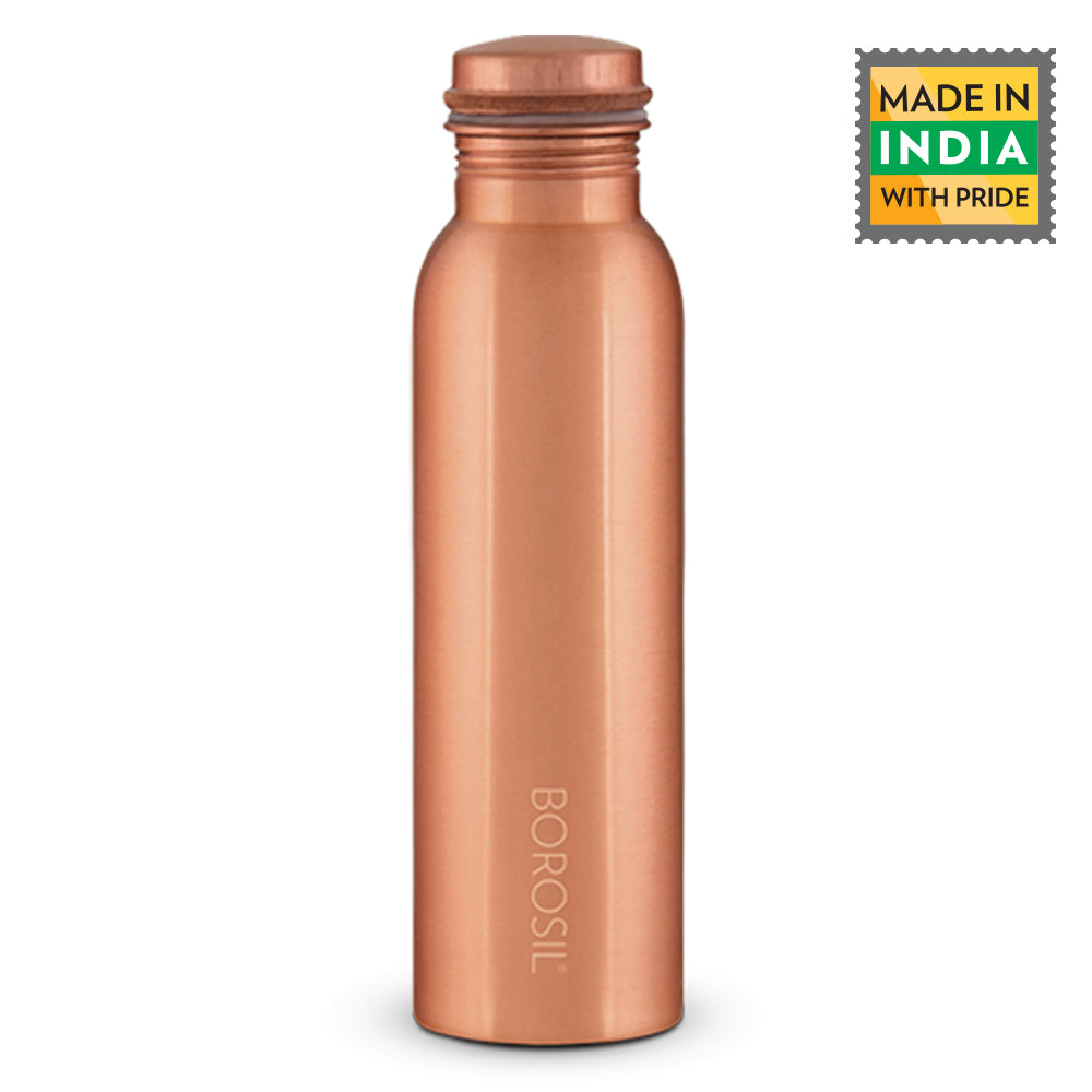 Borosil Copper Bottle, 1L