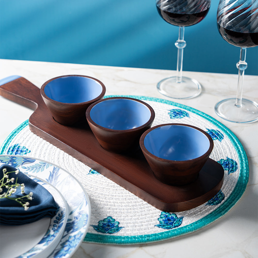 Mix Munch Platter Set, Blue