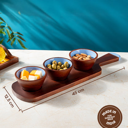 Mix Munch Platter Set, Blue