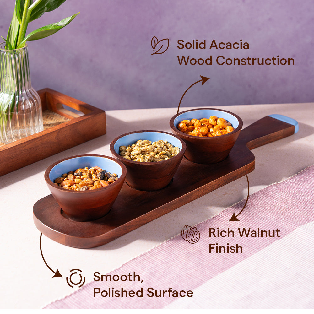 Mix Munch Platter Set, Blue