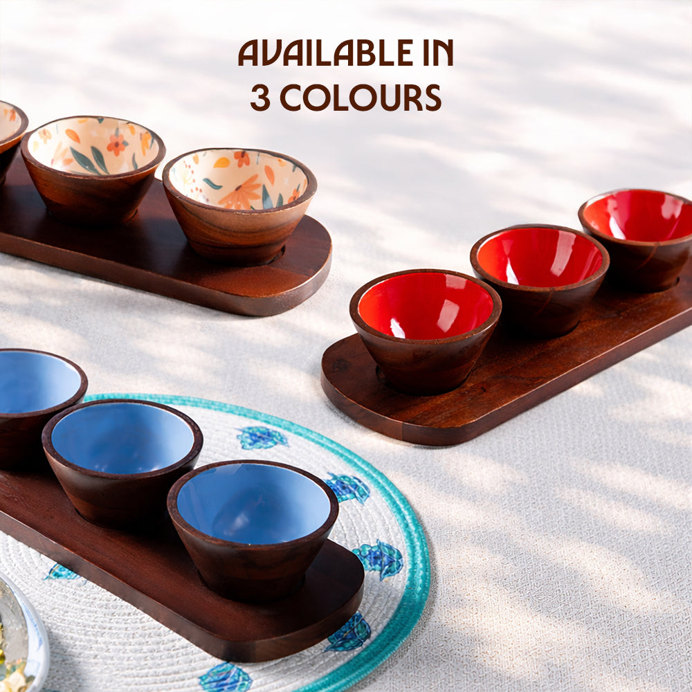 Mix Munch Platter Set, Blue