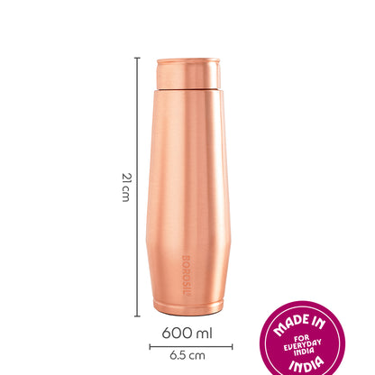 Orra-Plain Copper Bottle