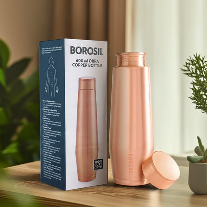 Orra-Plain Copper Bottle