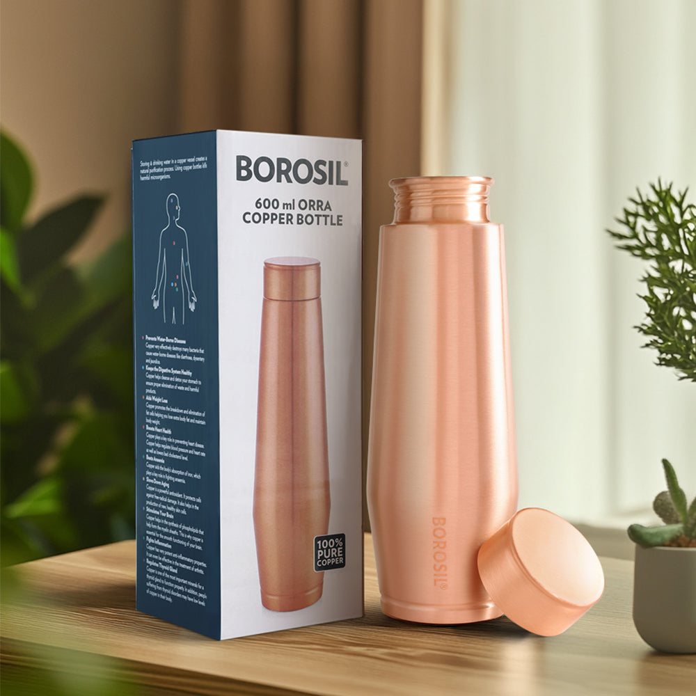Orra-Plain Copper Bottle