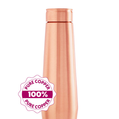 Orra Plain Copper Bottle, 950ml