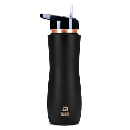 Sipper Copper Bottle, Black