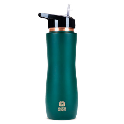 Sipper Copper Bottle, Green