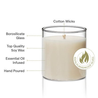 Rose Gardenia Soy Wax Candle