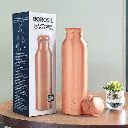 Thirtha Plain Copper Bottle