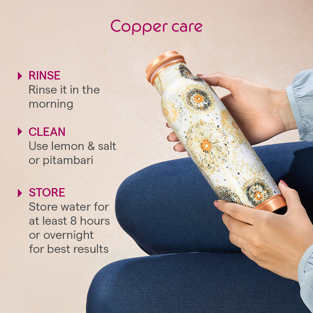 Thirtha-Vesta Copper Bottle
