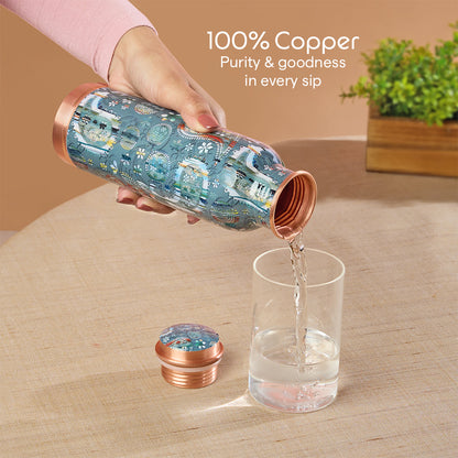 Thirtha Vera Copper Bottle