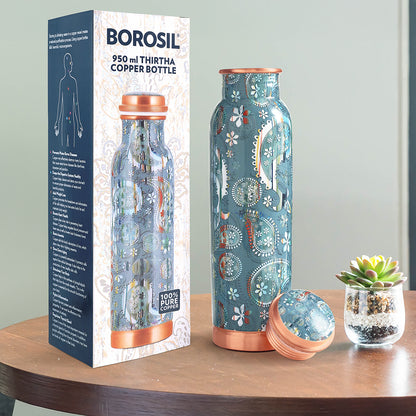 Thirtha Vera Copper Bottle