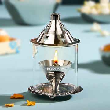 Borosil Akhand Diya, Nickel
