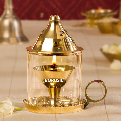 Borosil Mangal Akhand Diya, Small