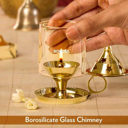 Borosil Mangal Akhand Diya, Small