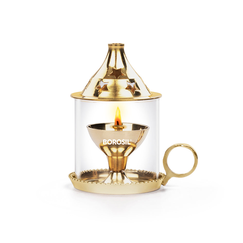 Borosil Mangal Akhand Diya, Small