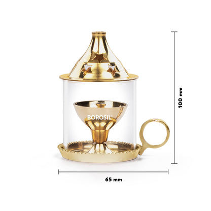 Borosil Mangal Akhand Diya, Small