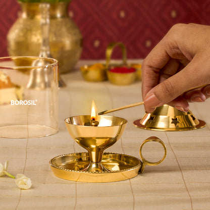 Borosil Mangal Akhand Diya, Medium