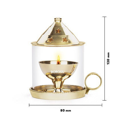Borosil Mangal Akhand Diya, Medium