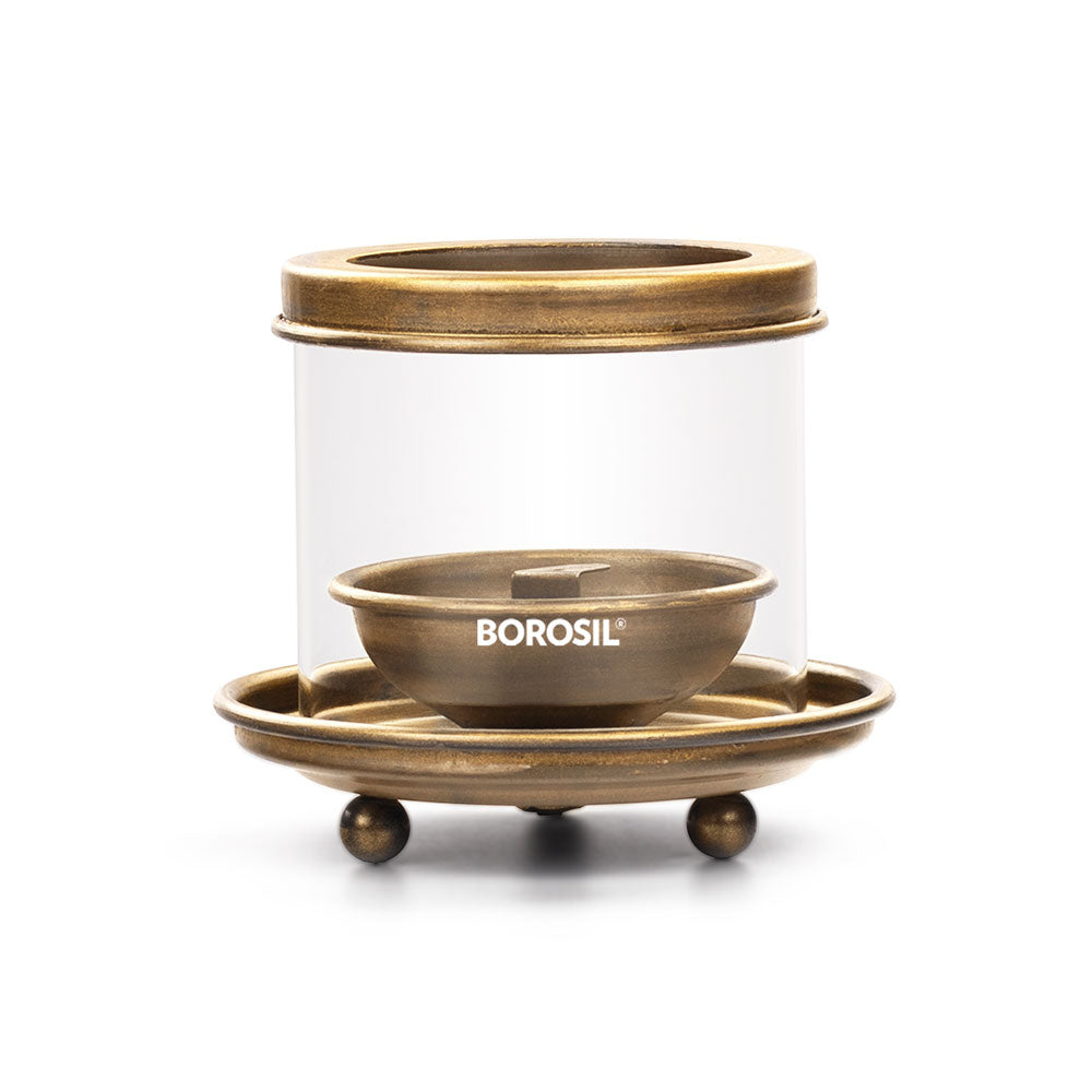Borosil Antique Hurricane Diya, Small