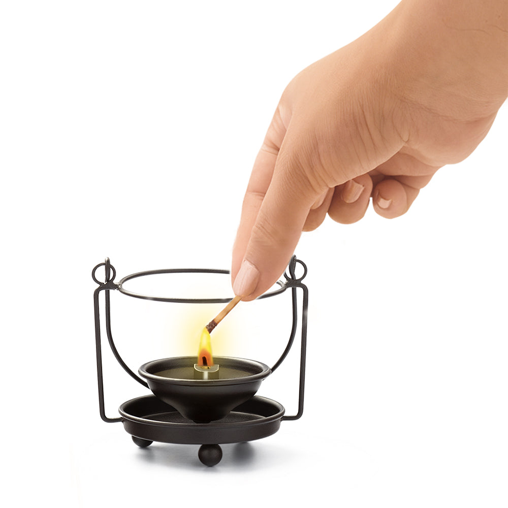 Borosil Hanging Hurricane Diya, Small