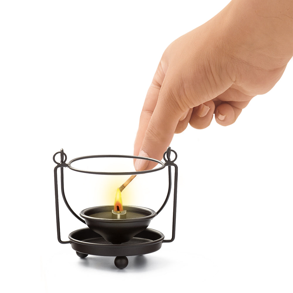Borosil Hanging Hurricane Diya, Small