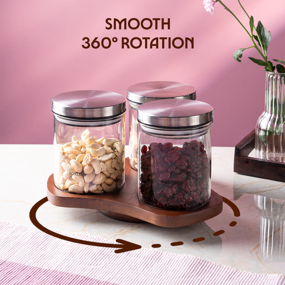 Verve Wooden Rotating Stand