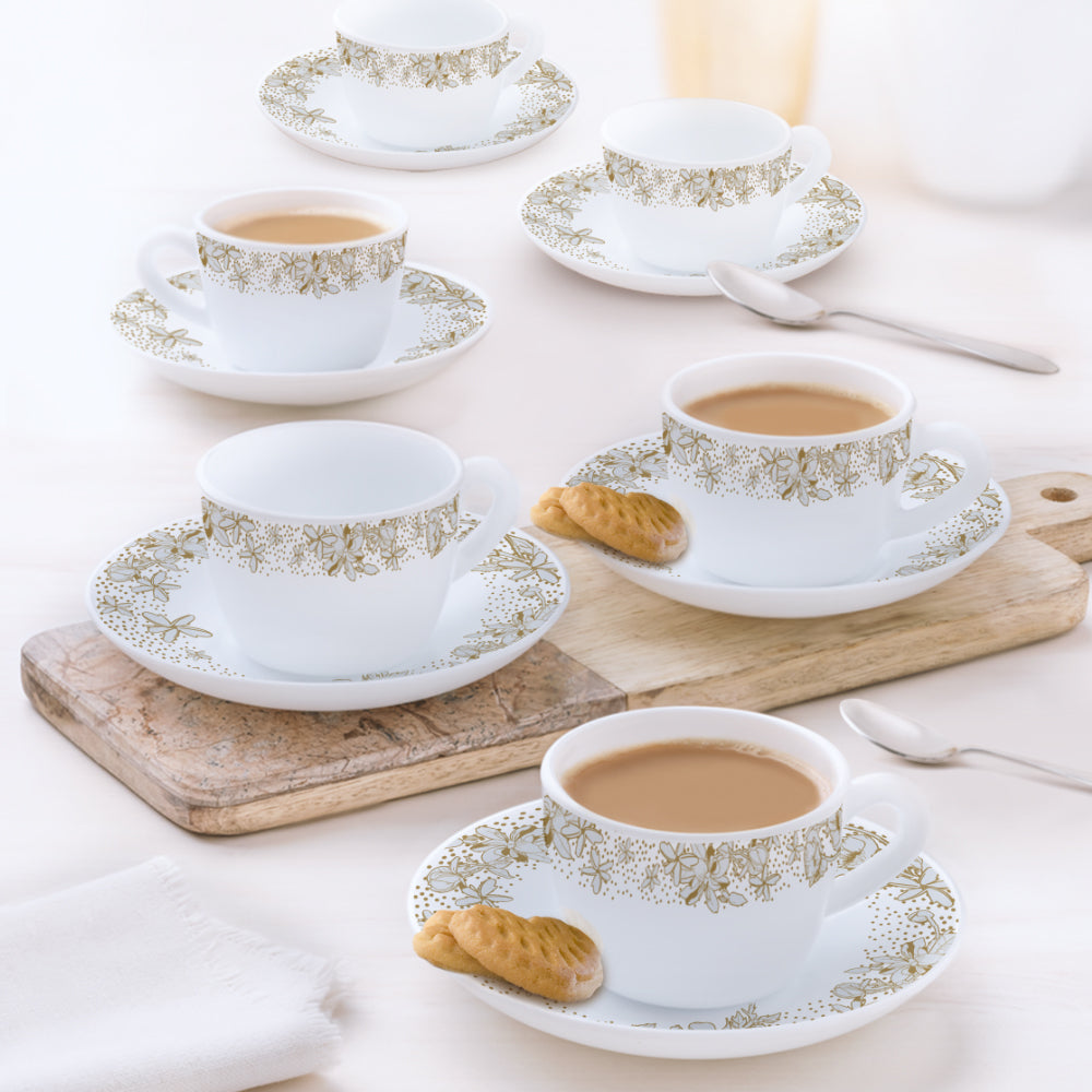 Larah Eden Green Cup n Saucer Set