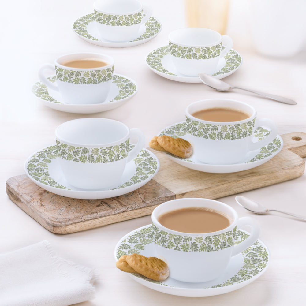 Larah By Borosil Maria Cup n Saucer Set