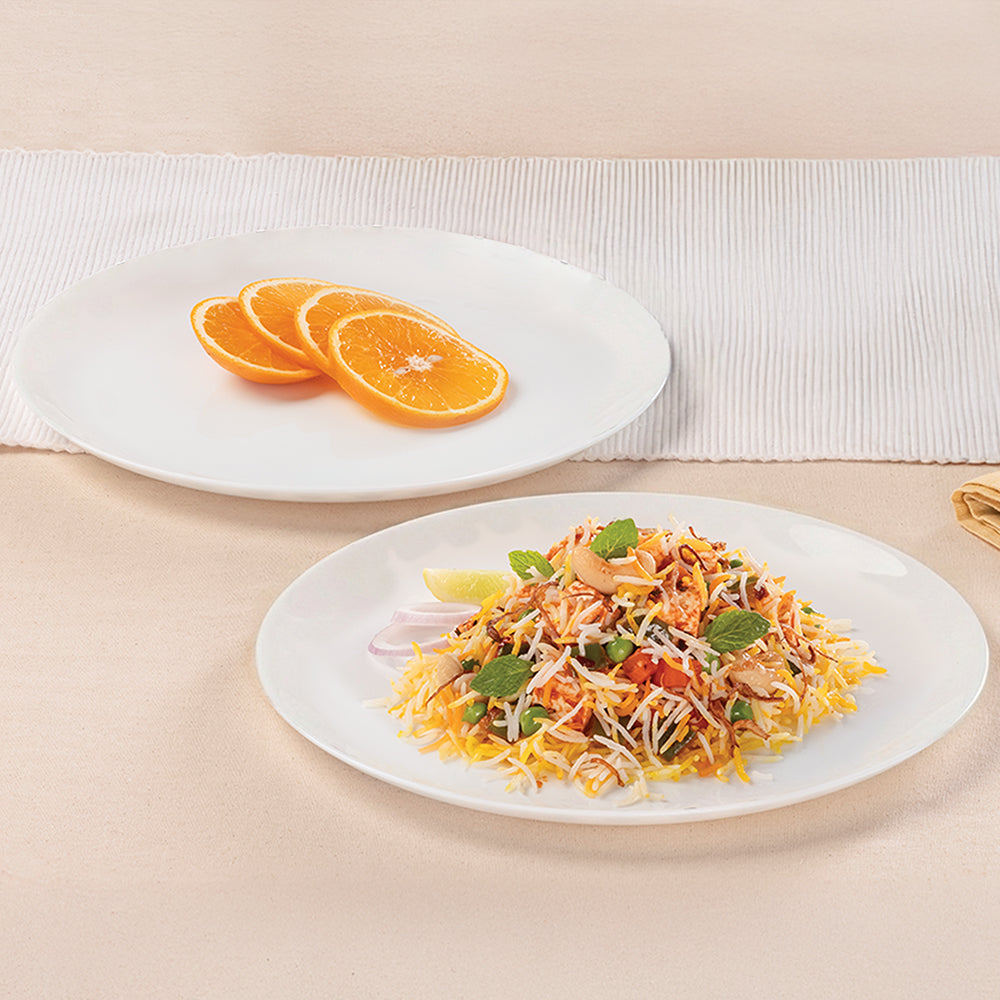 Larah by Borosil Full Moon Series Plates