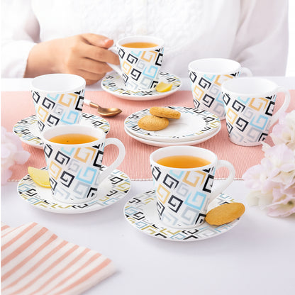 Larah Ember Mug n Saucer Set