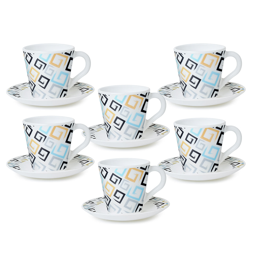 Larah Ember Mug n Saucer Set