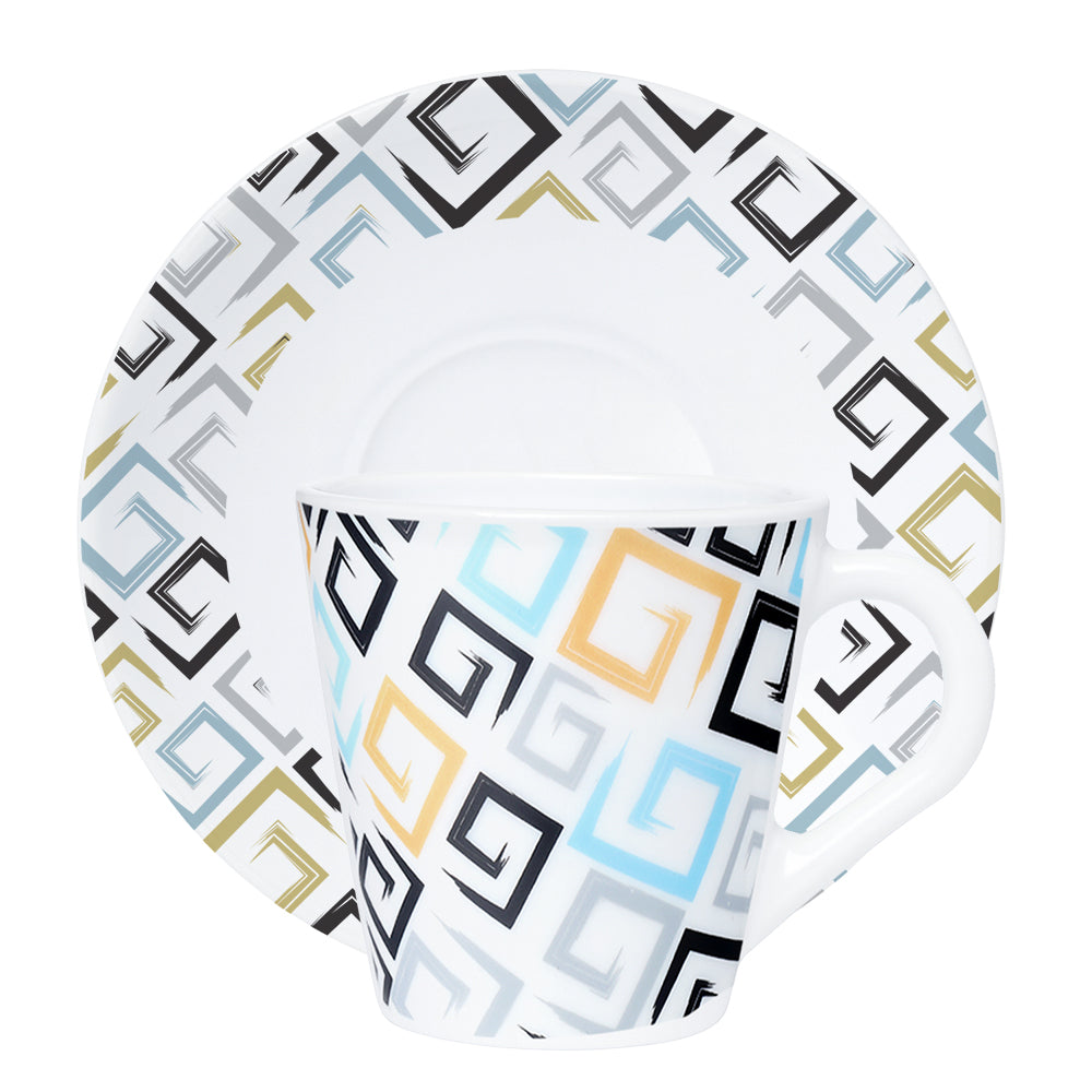 Larah Ember Mug n Saucer Set