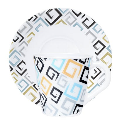 Larah Ember Mug n Saucer Set