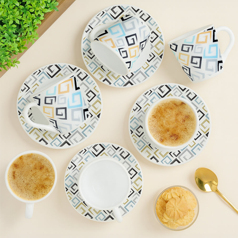 Larah Ember Mug n Saucer Set