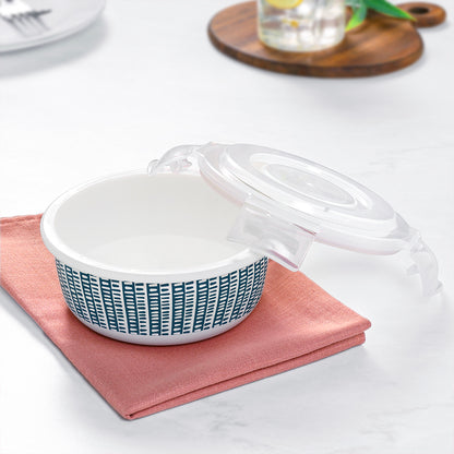 Larah By Borosil Helix Klip N Store Storage Container 400 ml