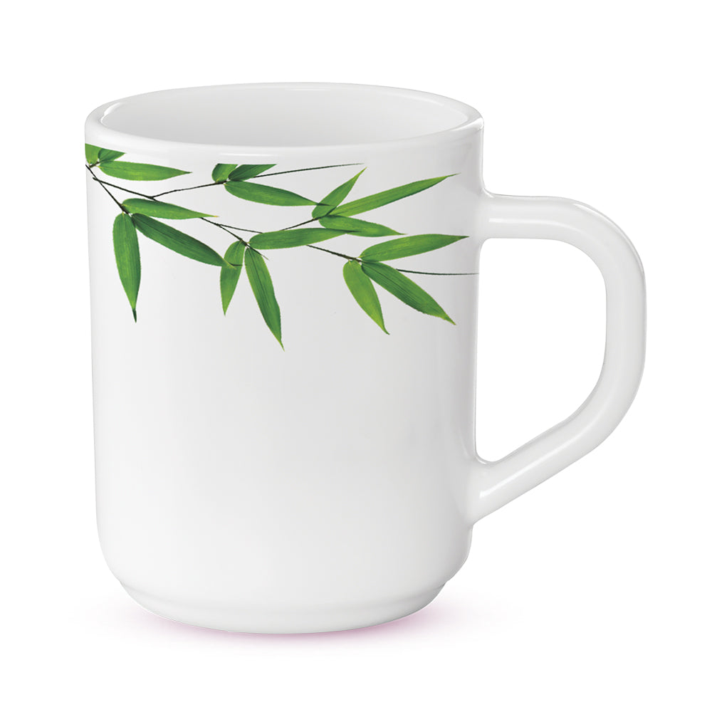 Larah By Borosil Bamboo Leaves Mug