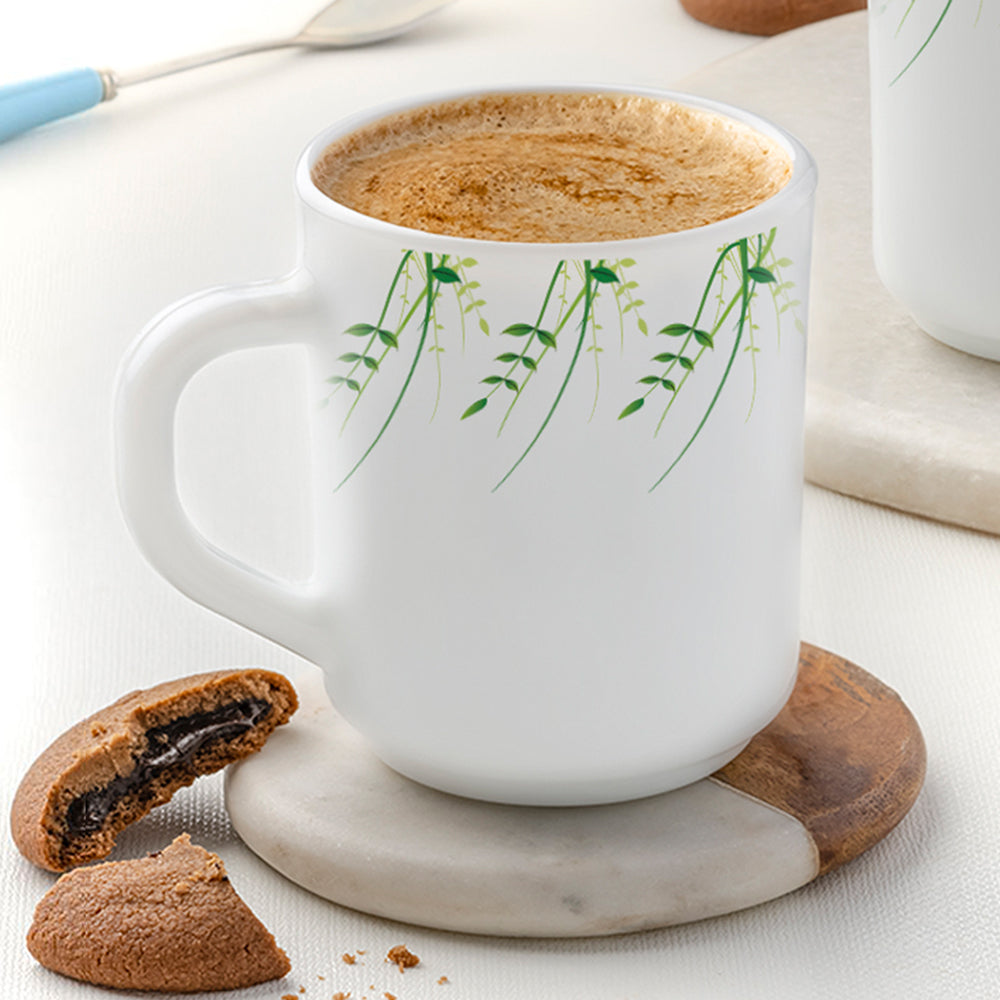 Larah By Borosil Green Herbs Mug 240 ml x 1