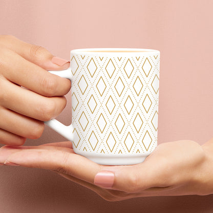 Larah by Borosil Angel Gold Mug 320 ml