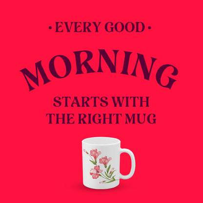 Larah By Borosil Marina Peach Mug